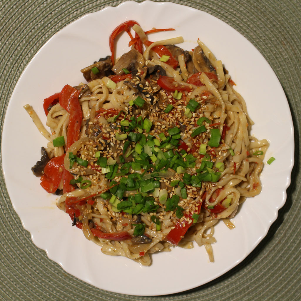  Spicy Noodles with Lemongrass